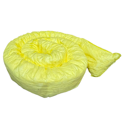 RS PRO Spill Absorbent Boom for Chemical Use, 85L Capacity, 2 per Pack