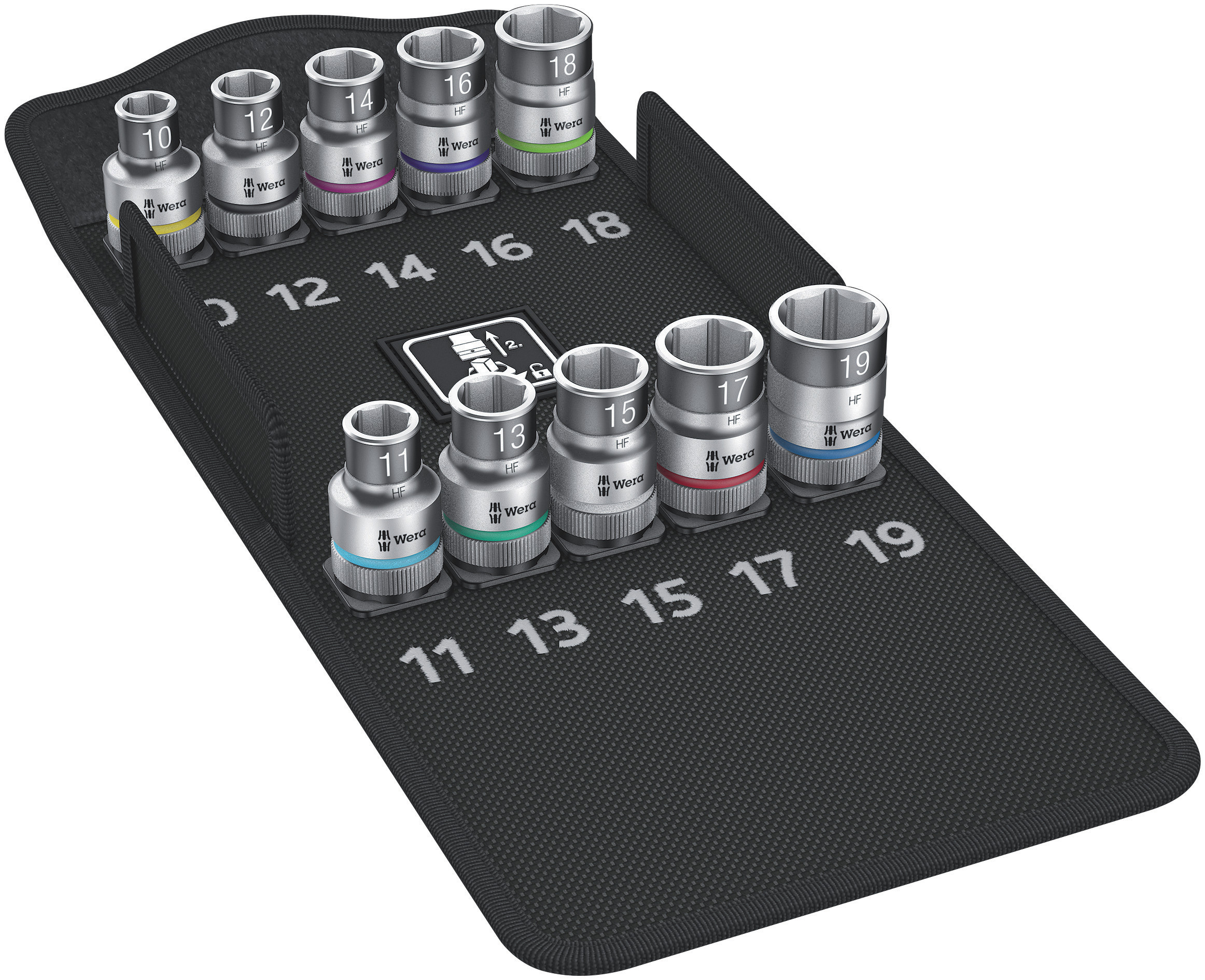 Wera 1/2 in Standard Socket Set