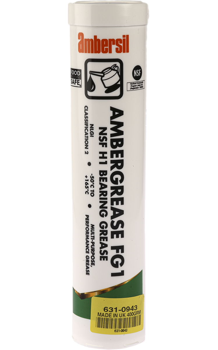Ambersil Polyalphaolefin Grease 400 g Ambersil Ambergrease FG1,Food Safe
