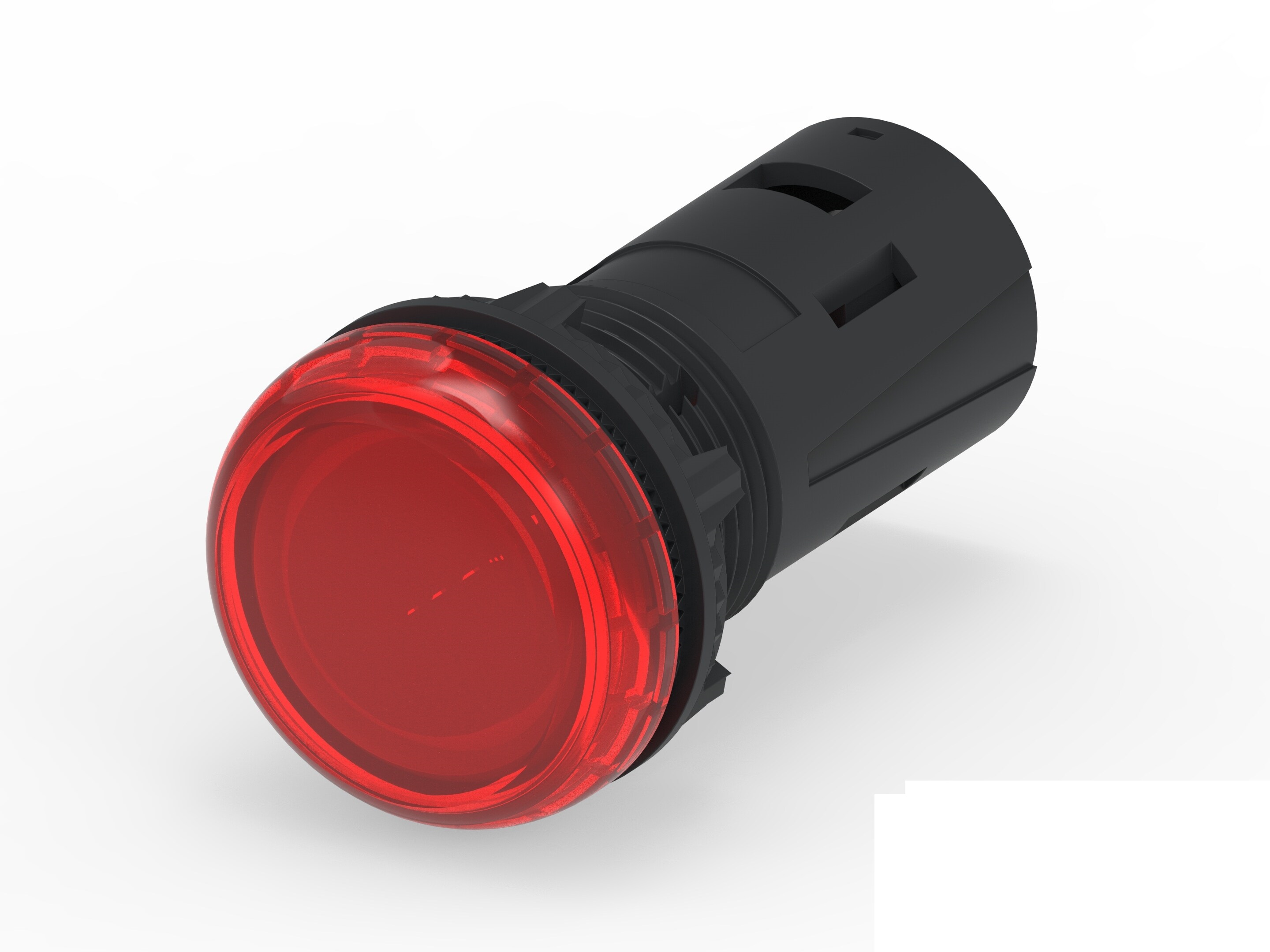 TE Connectivity, 2489541, Screw Mount Red LED Pilot Light, 19.6mm Cutout, IP20, IP65, Dome, 415V ac