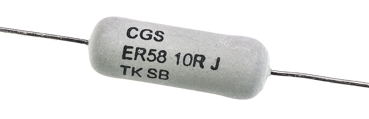 TE Connectivity 10Ω Wire Wound Resistor 7W ±5% ER5810RJT