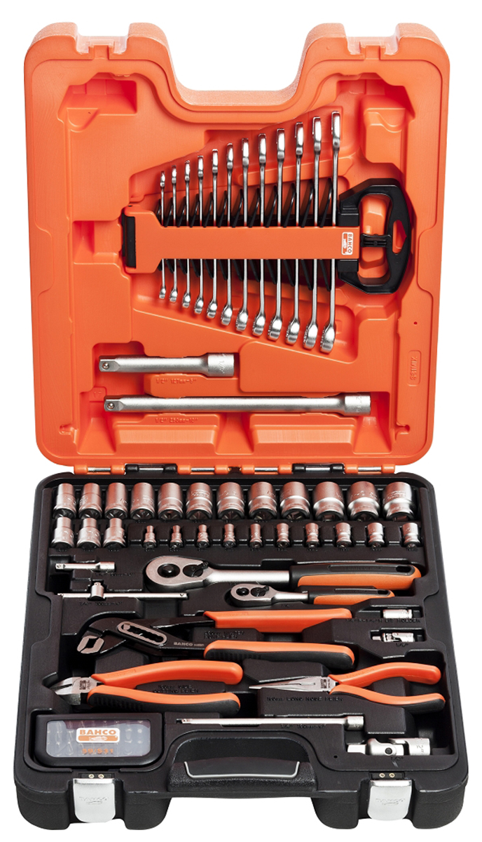 Bahco 81 Piece Electro-Mechanical Tool Kit with Box