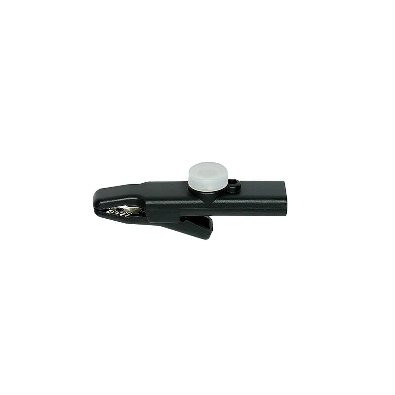Bernstein Crocodile Clip Banana Connection, Black