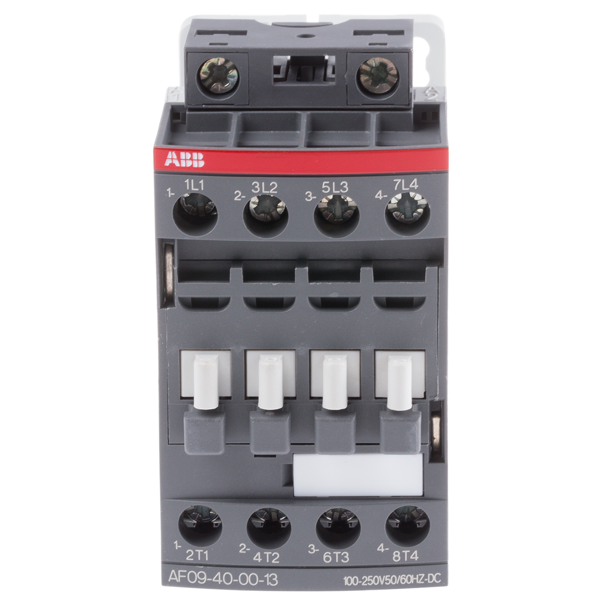 ABB AF09 Contactor, 230 V Coil, 4-Pole, 4 kW 250 V, 4 NO, 690V