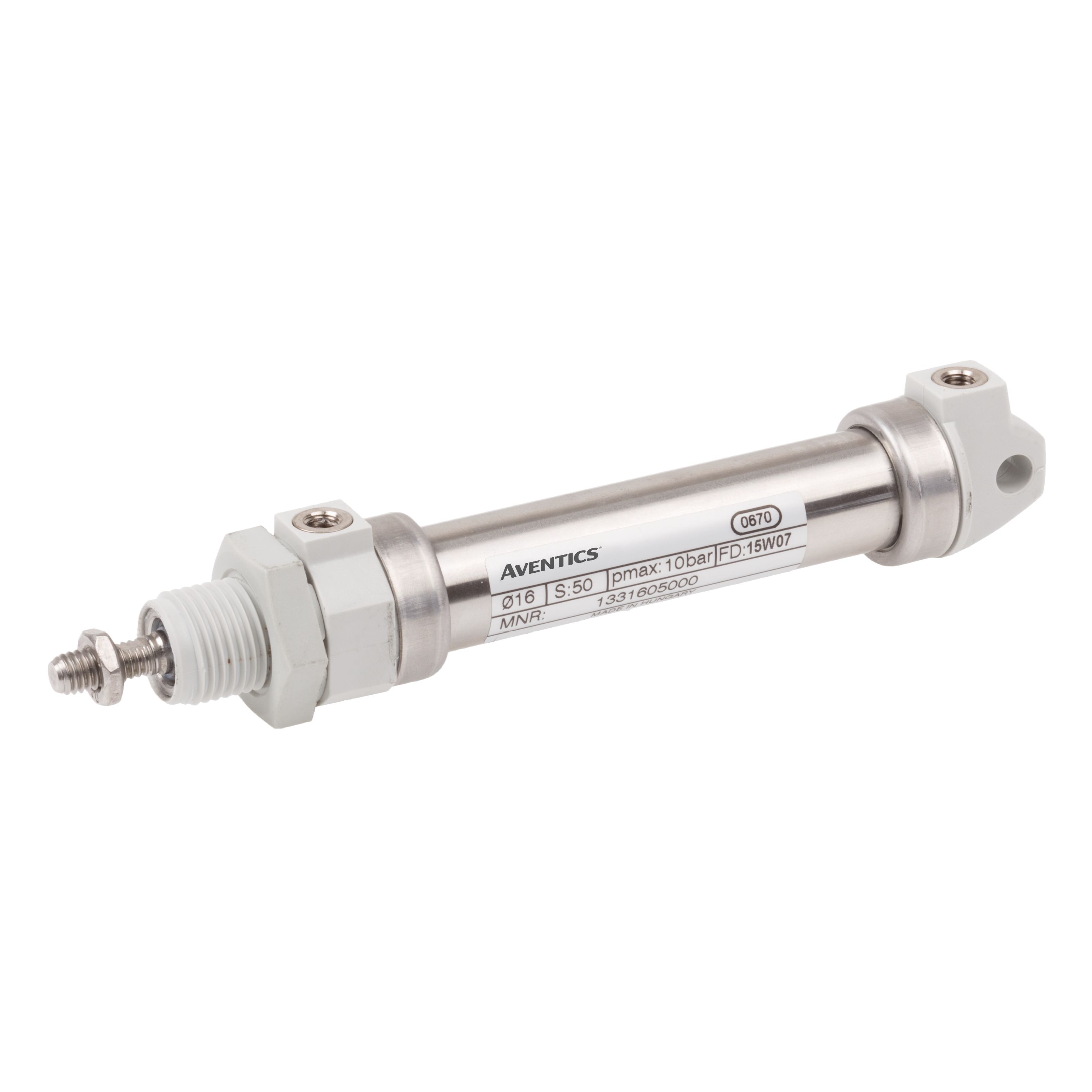 EMERSON – AVENTICS 80 mm Pneumatic Cylinder - 1321608000 ICM Series, Double Acting Acting