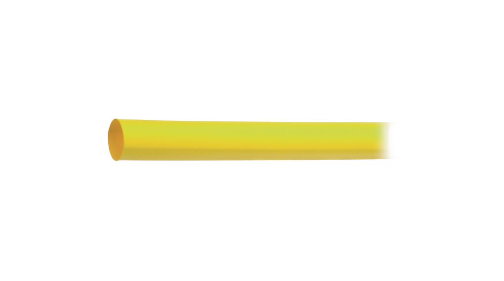 nVent RAYCHEM Adhesive Lined Heat Shrink Tube, Yellow 1.5mm Sleeve Dia. x 1.2m Length 3:1 Ratio, RNF-3000 Series
