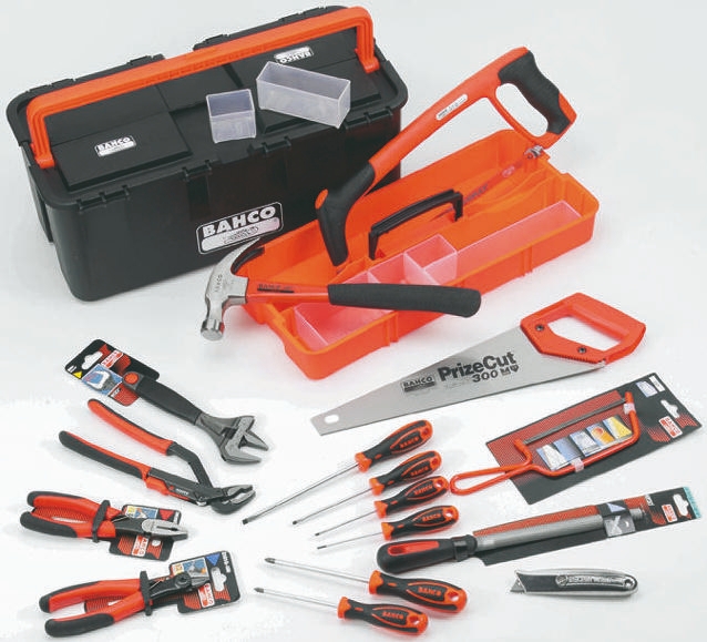 Bahco 16 Piece Engineer Tool Kit Tool Kit with Box