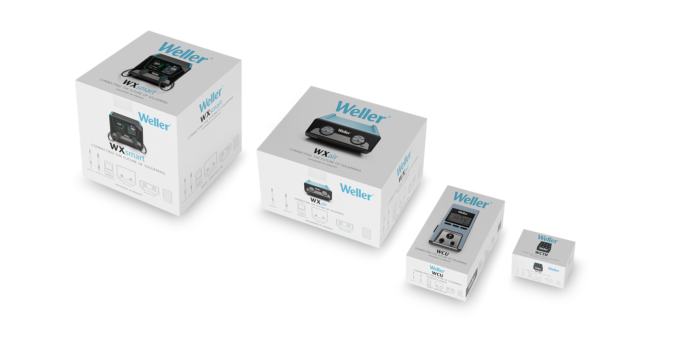 Weller Electric Soldering Iron, 12V, 40W, for use with Soldering Station WXsmart