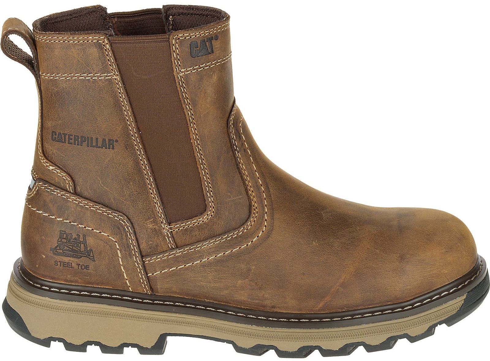 CAT P720871 Beige Steel Toe Capped Men's Safety Boots, UK 12, EU 46