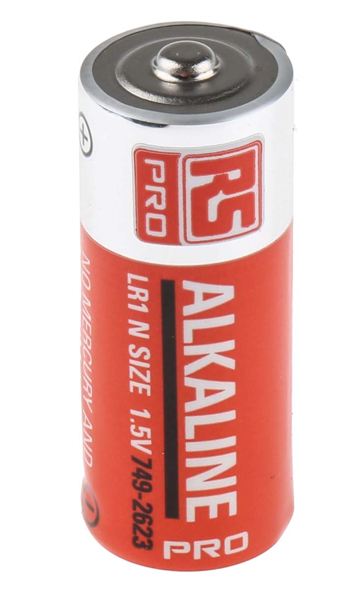 RS PRO Alkaline 1.5V, N Battery