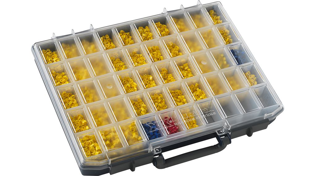 Partex Marking Systems PA2 Cable Marker, Yellow, 1.3 → 3mm Cable