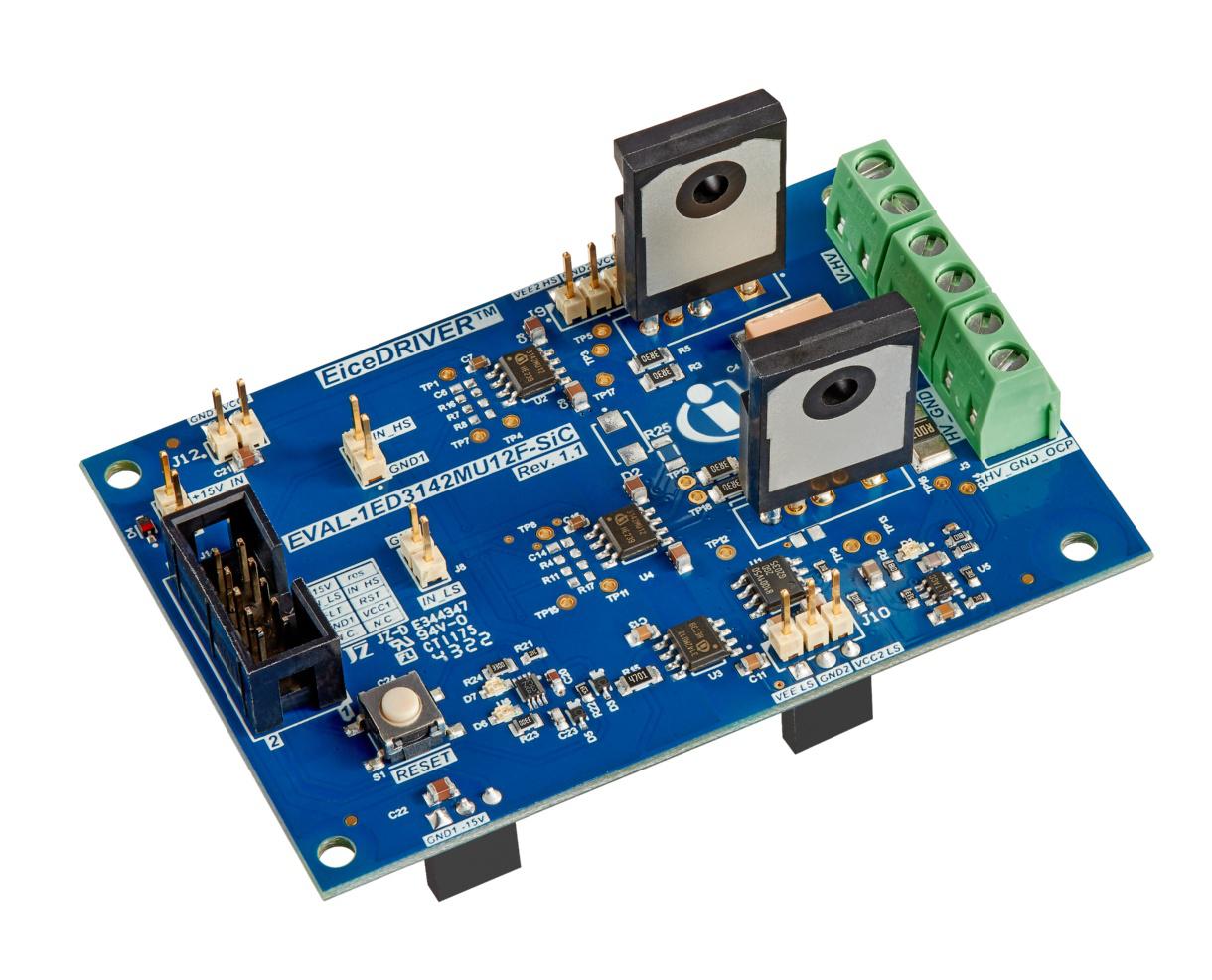 Infineon EVAL-1ED3142MU12F-SIC for Gate Driver IC for MOSFET