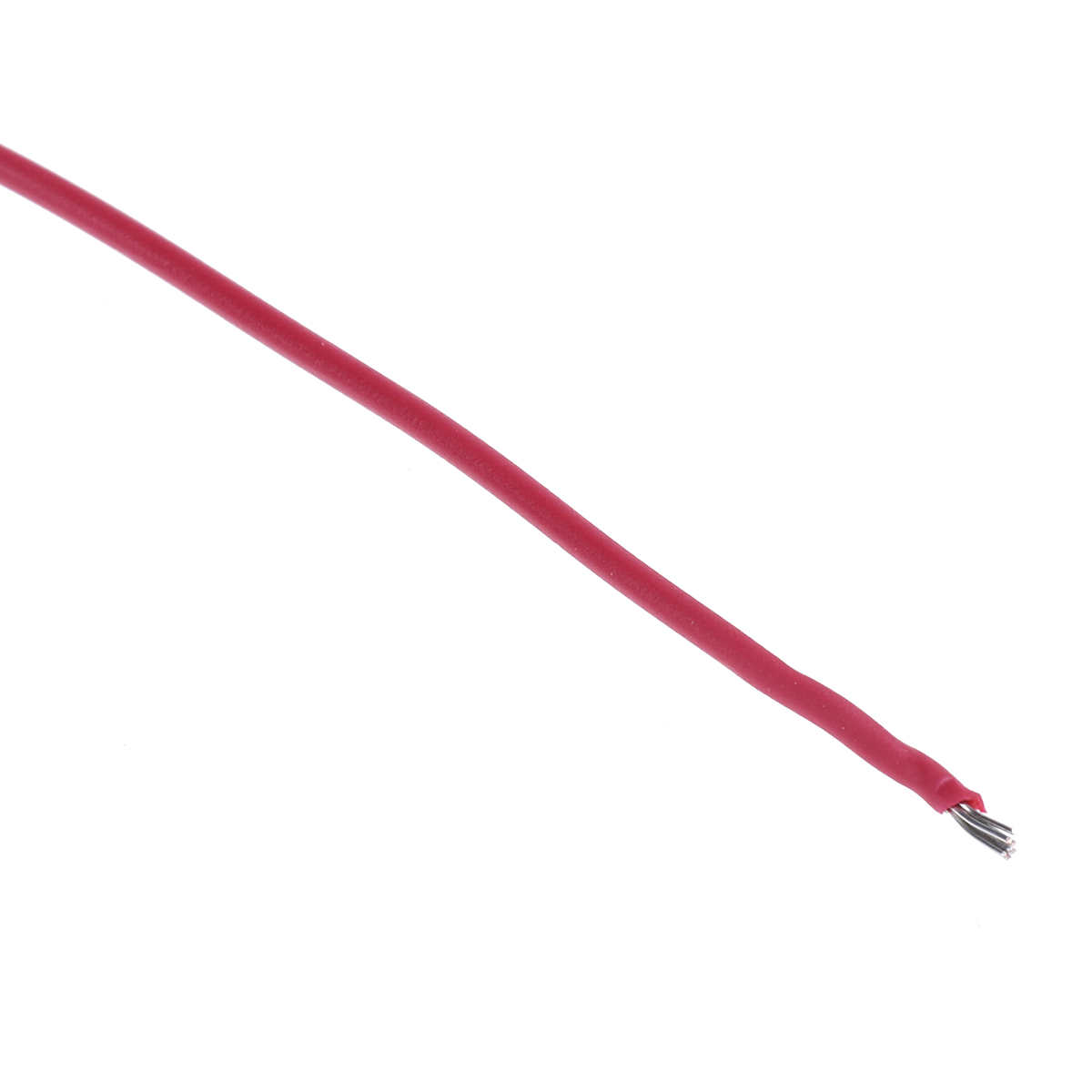 Alpha Wire Ecogen Ecowire Series Red 0.33 mm² Hook Up Wire, 22 AWG, 7/0.25 mm, 30m, MPPE Insulation, 6713 RD005