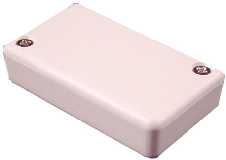 Hammond 1551 Series Grey ABS Enclosure, IP54, Flanged, Grey Lid, 60 x 35 x 15mm