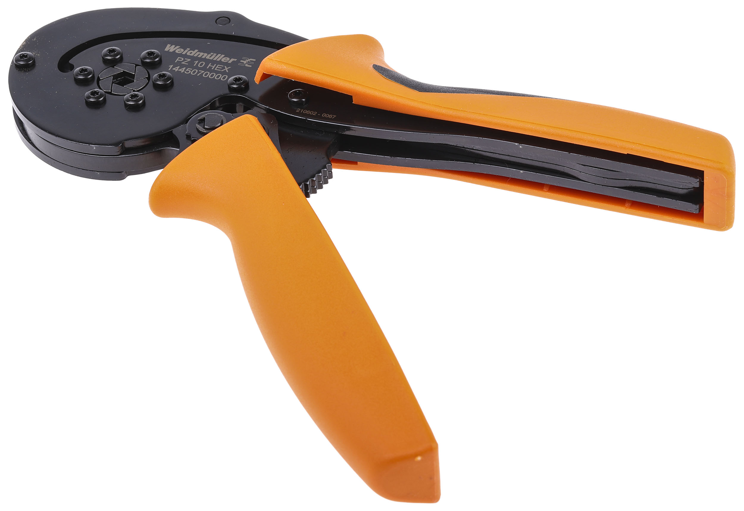 Weidmuller PZ 10 Hand Ratcheting Crimp Tool for Wire Ferrules, 0.25 → 10mm² Wire