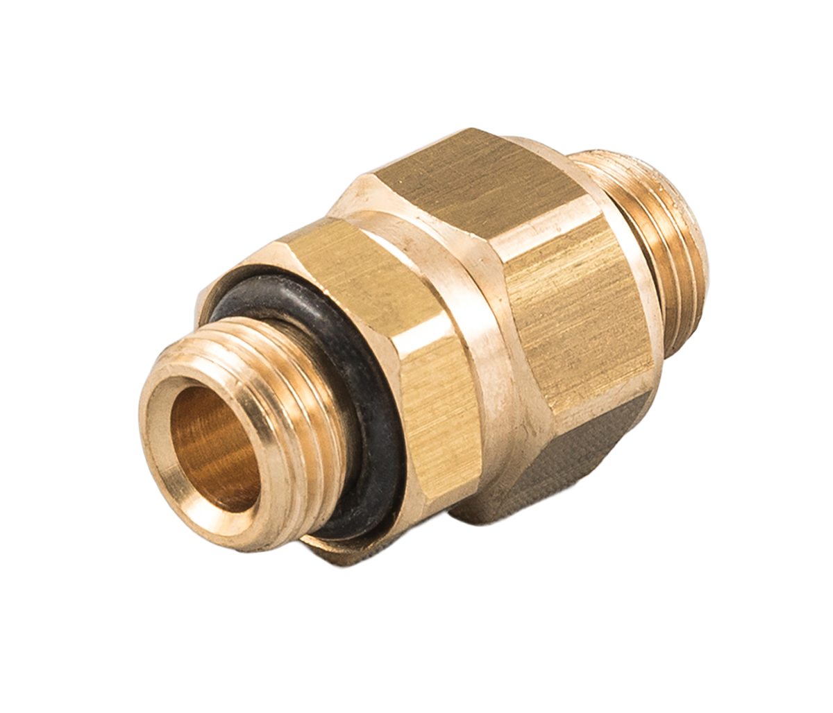 RS PRO Fitting, Straight Threaded Fitting, Male 1/4in to Male 1/4in