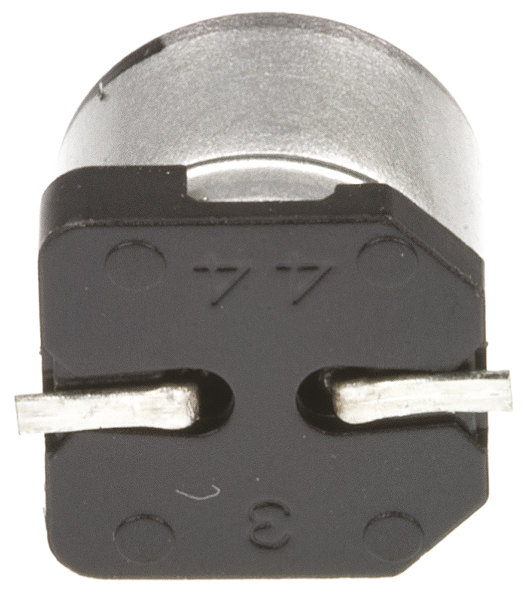 Panasonic 100μF Aluminium Electrolytic Capacitor 6.3V dc, Surface Mount - EEEFK0J101P
