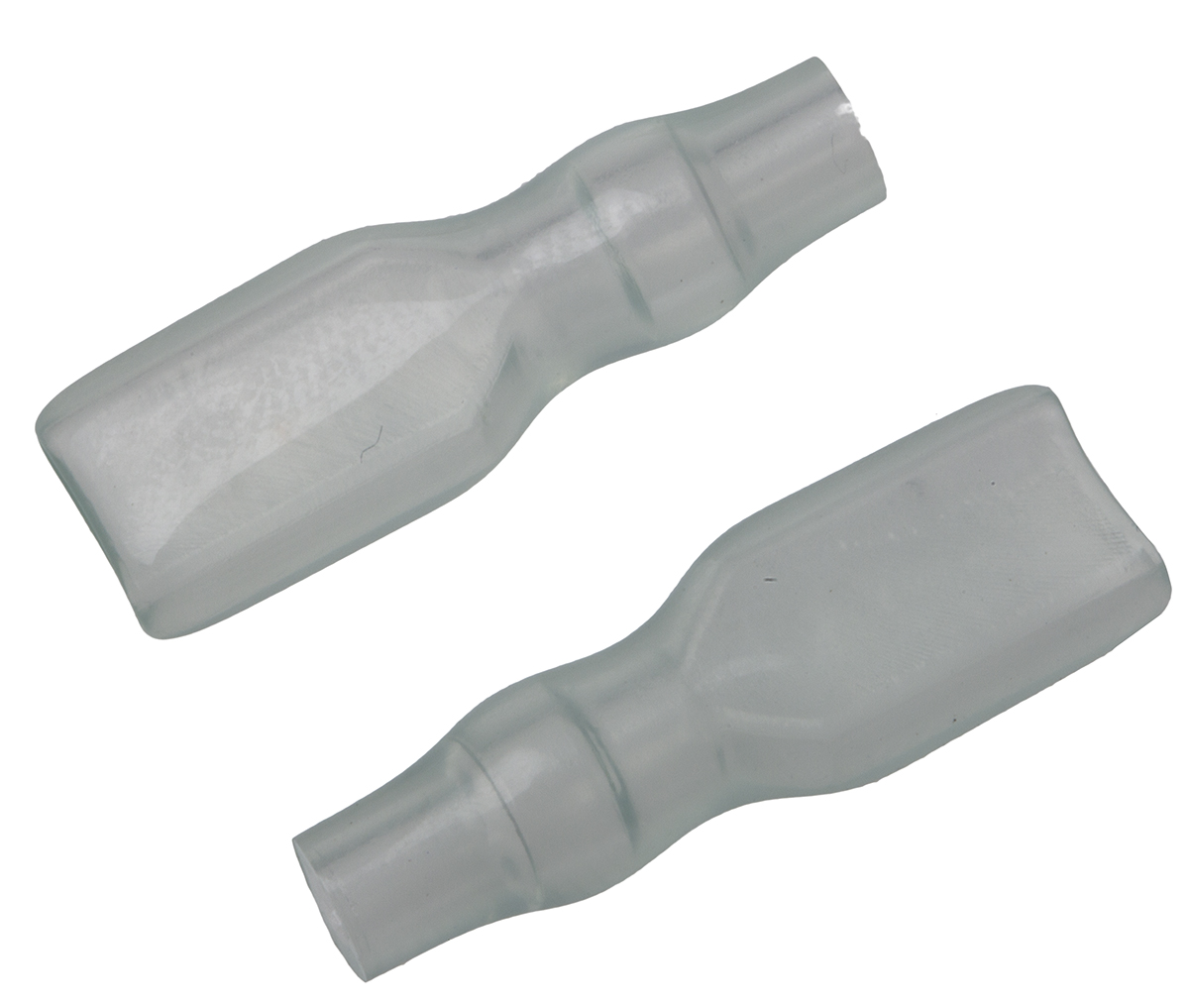 TE Connectivity 1 Way PVC Crimp Terminal Housing, Natural