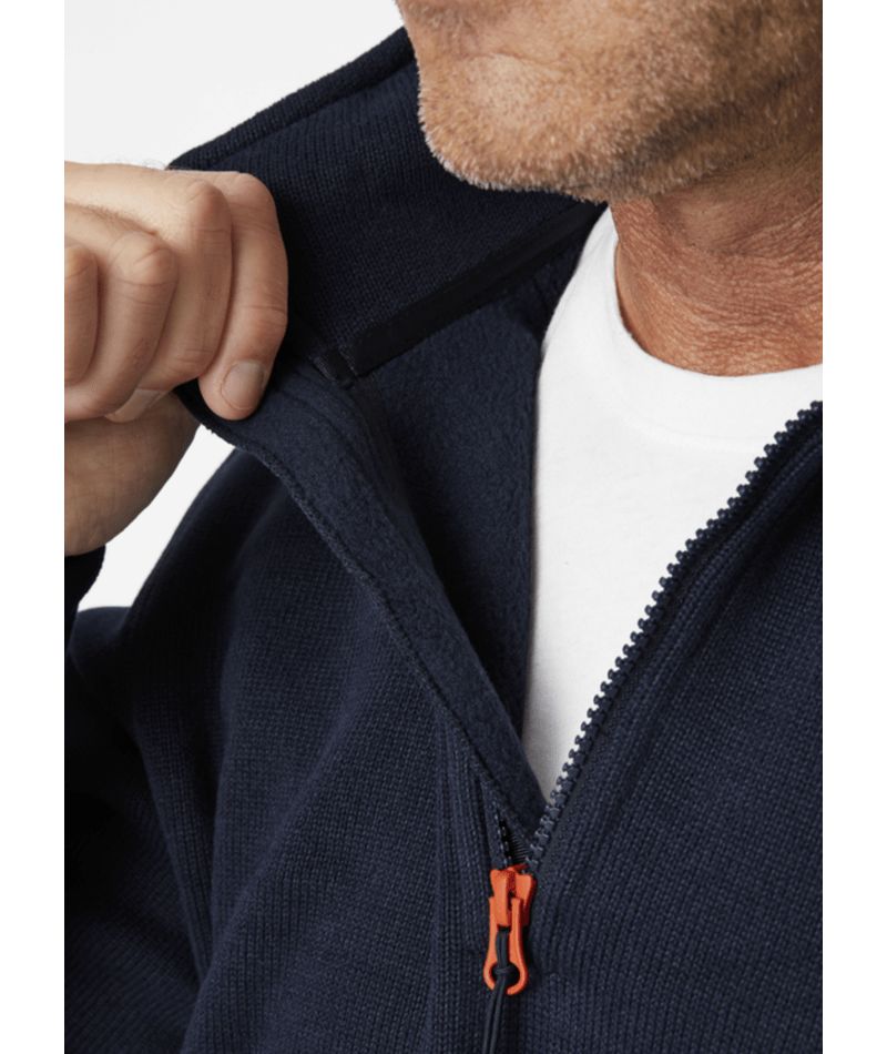 Helly Hansen 72251 Navy Polyester Men Fleece Work M