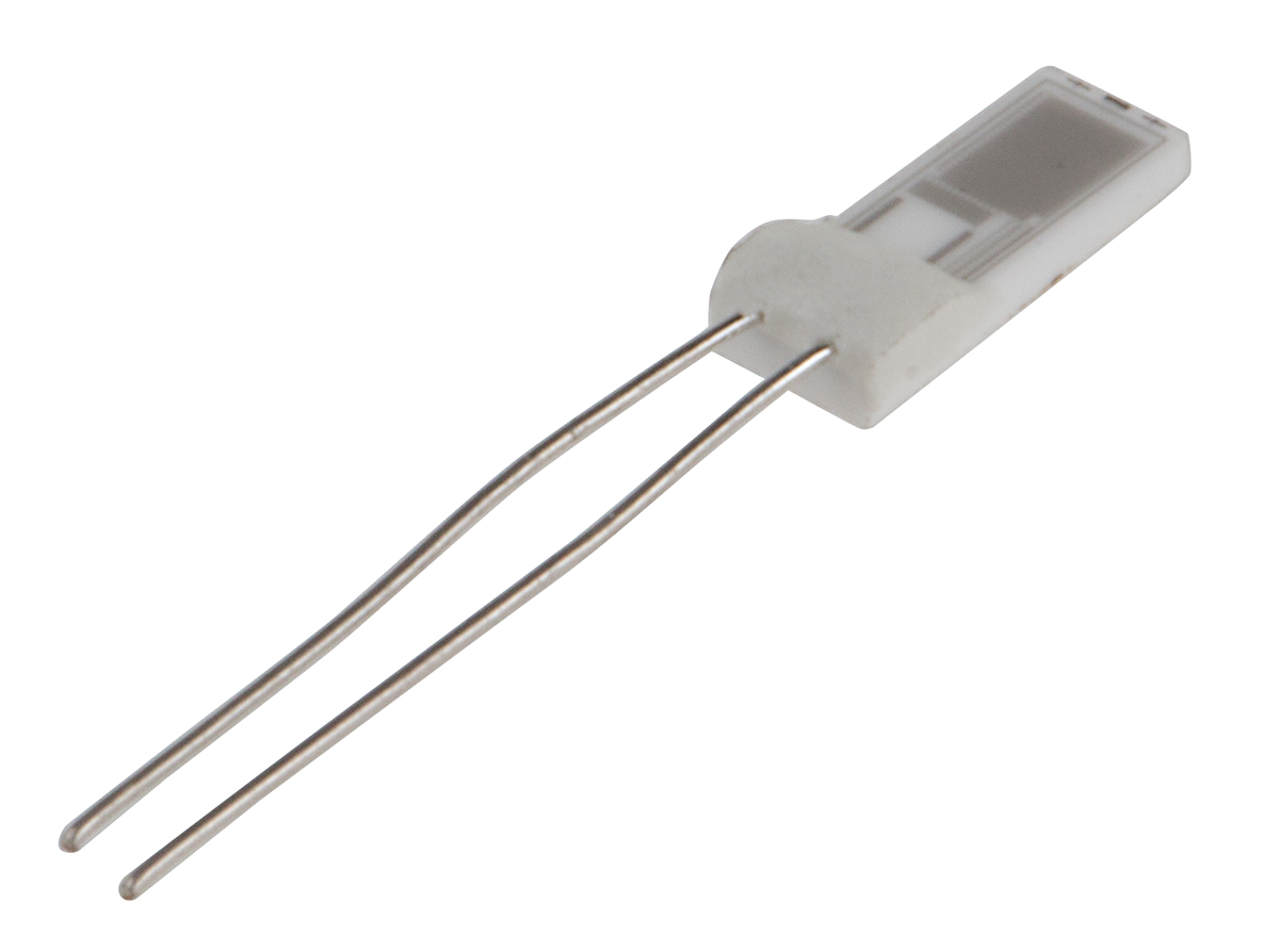 RS PRO PT500 RTD Sensor, 2mm Dia, 5mm Long, 2 Wire, Chip, Classe B +600°C Max