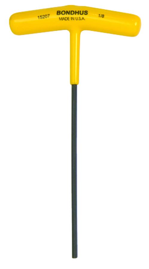 Bondhus T Shape Imperial Hex Key, 3/32in