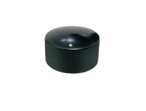 RS PRO 32mm Black Potentiometer Knob for 6.4mm Shaft Splined