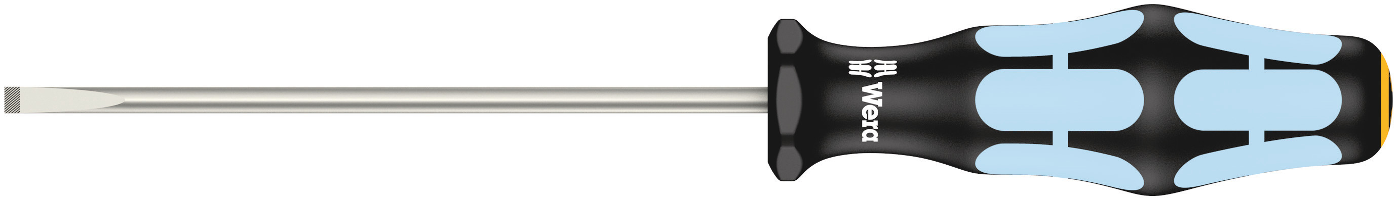 Wera Slotted  Screwdriver, 3.5 mm Tip, 100 mm Blade, 181 mm Overall