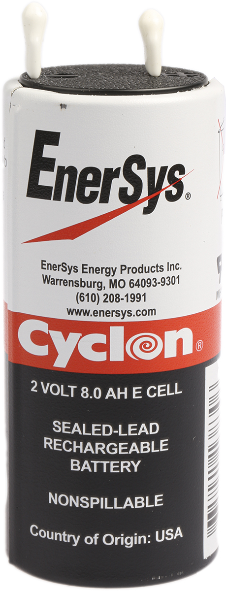 Enersys 2V Tab Sealed Lead Acid Battery, 8Ah