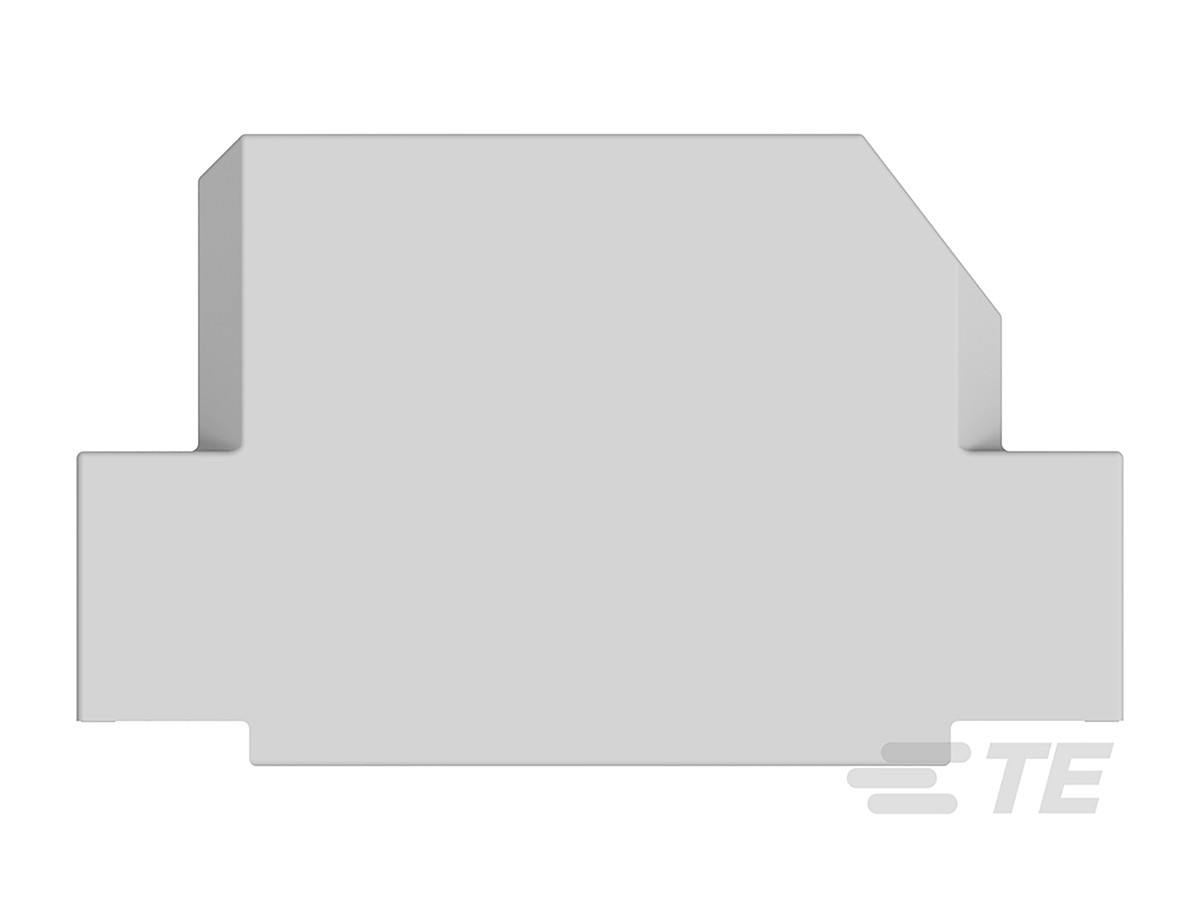 TE Connectivity AMPLIMITE Series Thermoplastic Angled D Sub Backshell, 37 Way