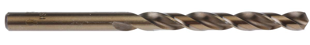 RS PRO HSCo Twist Drill Bit, 7mm Diameter, 109mm Overall