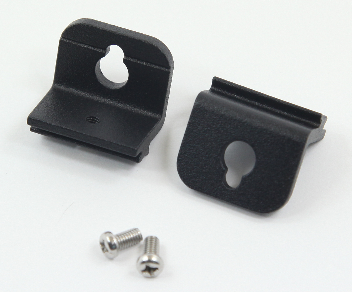 RS PRO Die Cast Aluminium Wall Bracket for Use with Extruded Aluminium Enclosures, 25 x 3 x 18mm