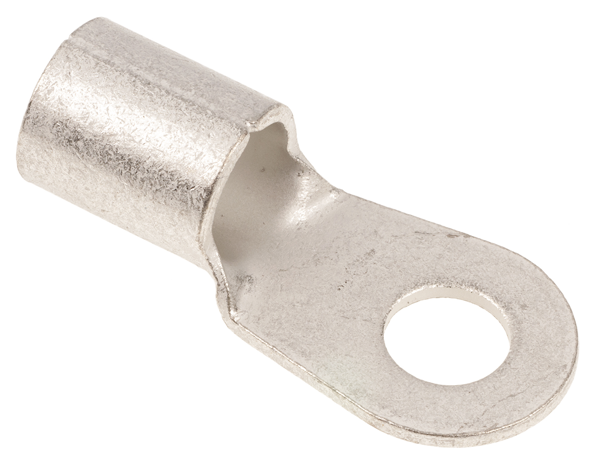 TE Connectivity, SOLISTRAND Uninsulated Crimp Ring Terminal, M10 Stud Size, 42.4mm² to 60.6mm² Wire Size