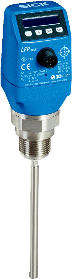 SICK LFP0400 Series TDR Level Sensor Level Sensor, NPN, PNP Output, Plastic PBT Body