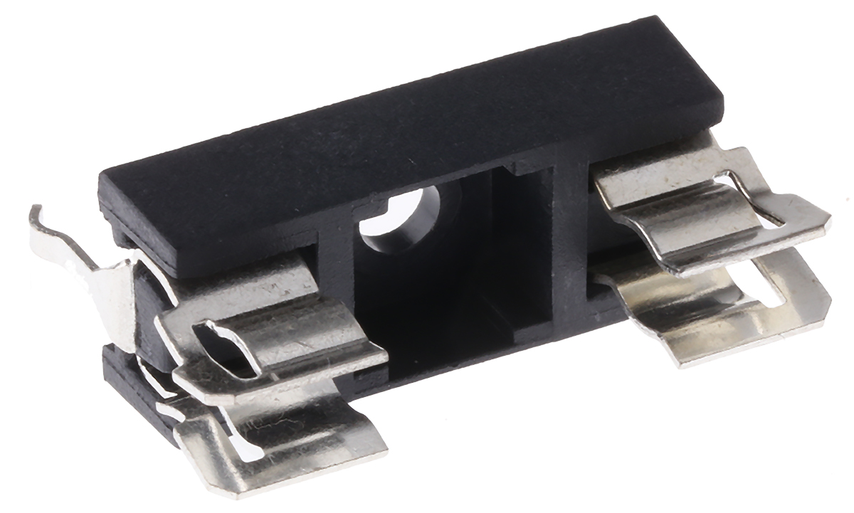 Littelfuse 6.3A PCB Mount 5 x 20mm Cartridge Fuse Block, 250V