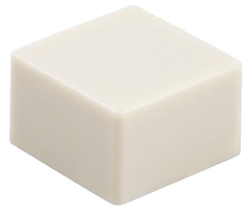Omron Ivory Tactile Switch Cap for Series B3F-4000, Series B3F-5000, Series B3W-4000, B32-1300