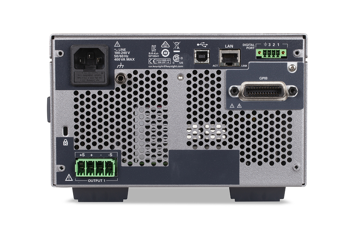 Keysight Technologies E36200 Series Digital Bench Power Supply, 0 → 60V dc, 0 → 10A, 1-Output, 200W - RS