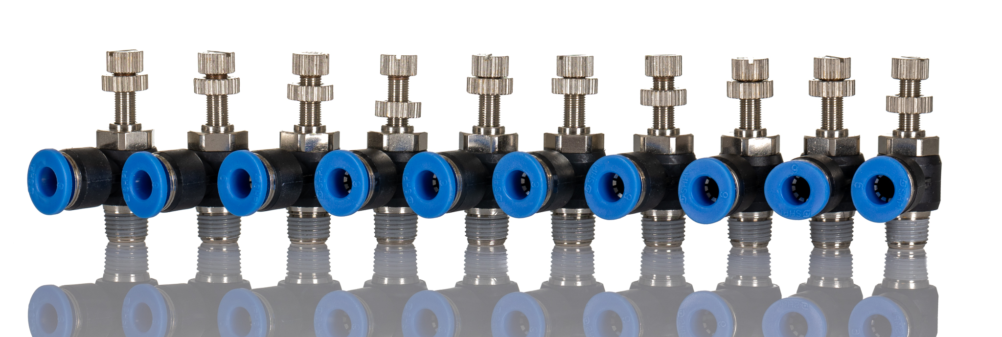 RS PRO Threaded Speed Controller x 6mm Tube Outlet Port