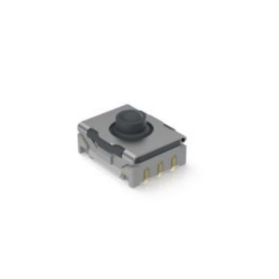 RAFI Black Momentary Tactile Switch, 1 NO 100mA 6.4mm PCB
