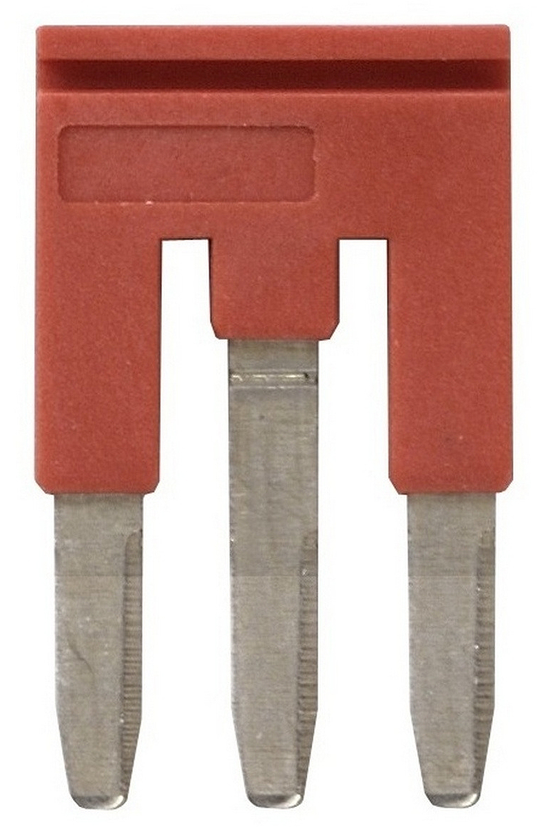 XW5S Short Bar for use with XW5G-P2.5-3 Grounding Terminal Block, XW5T-P2.5-3 Feed Through Terminal Block