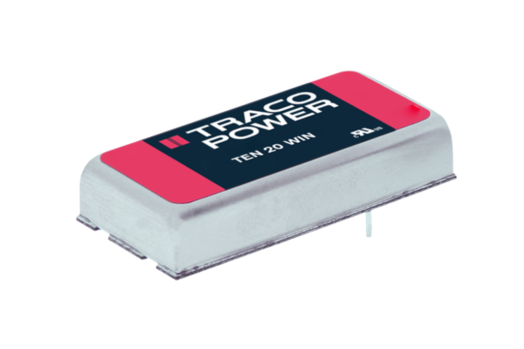 TRACOPOWER TEN 20WIN DC-DC Converter, 5V dc/ 4A Output, 9 → 36 V dc Input, 20W, Through Hole, +85°C Max Temp