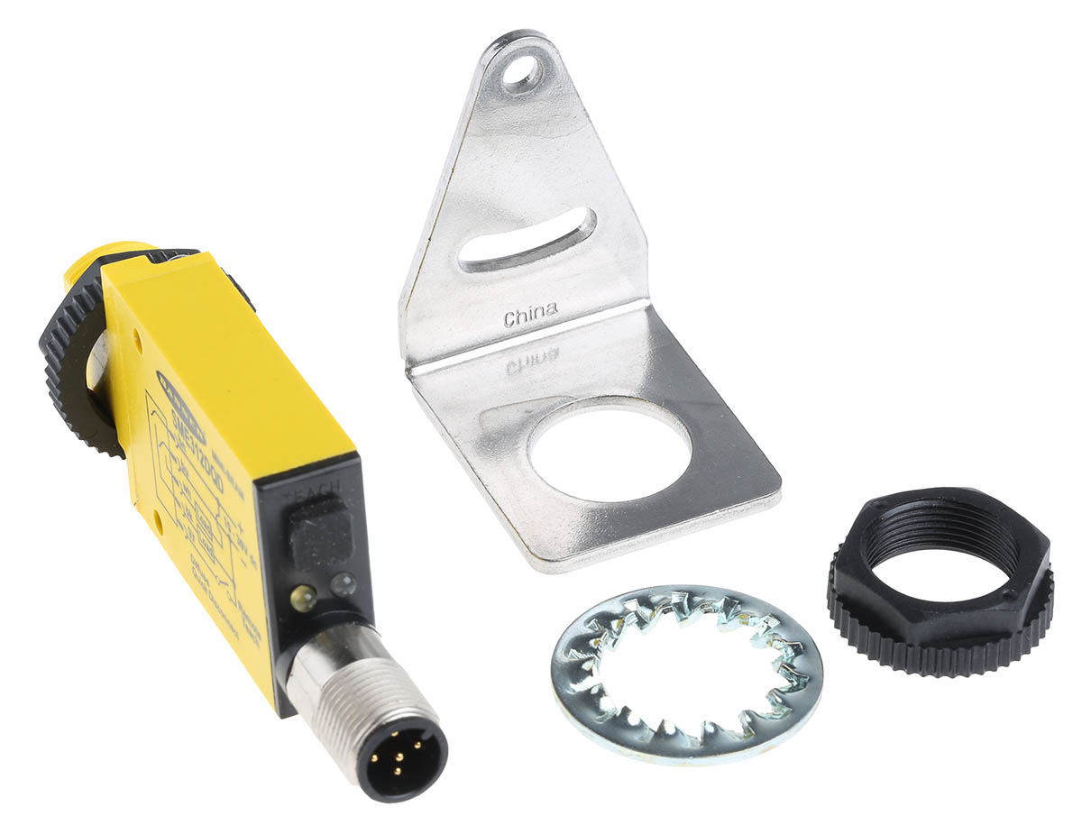 Banner Diffuse Photoelectric Sensor, Block Sensor, 380 mm Detection Range