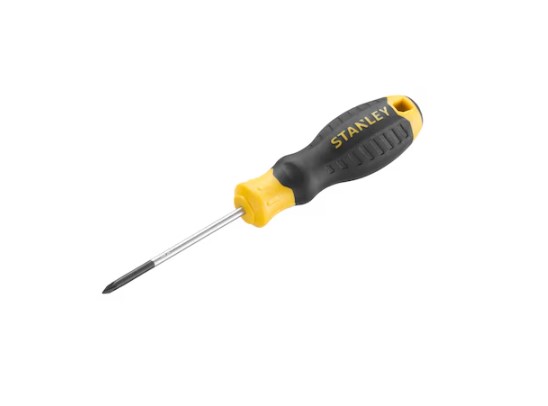 Stanley Pozidriv  Screwdriver, PZ0 Tip, 60 mm Blade, 210 mm Overall