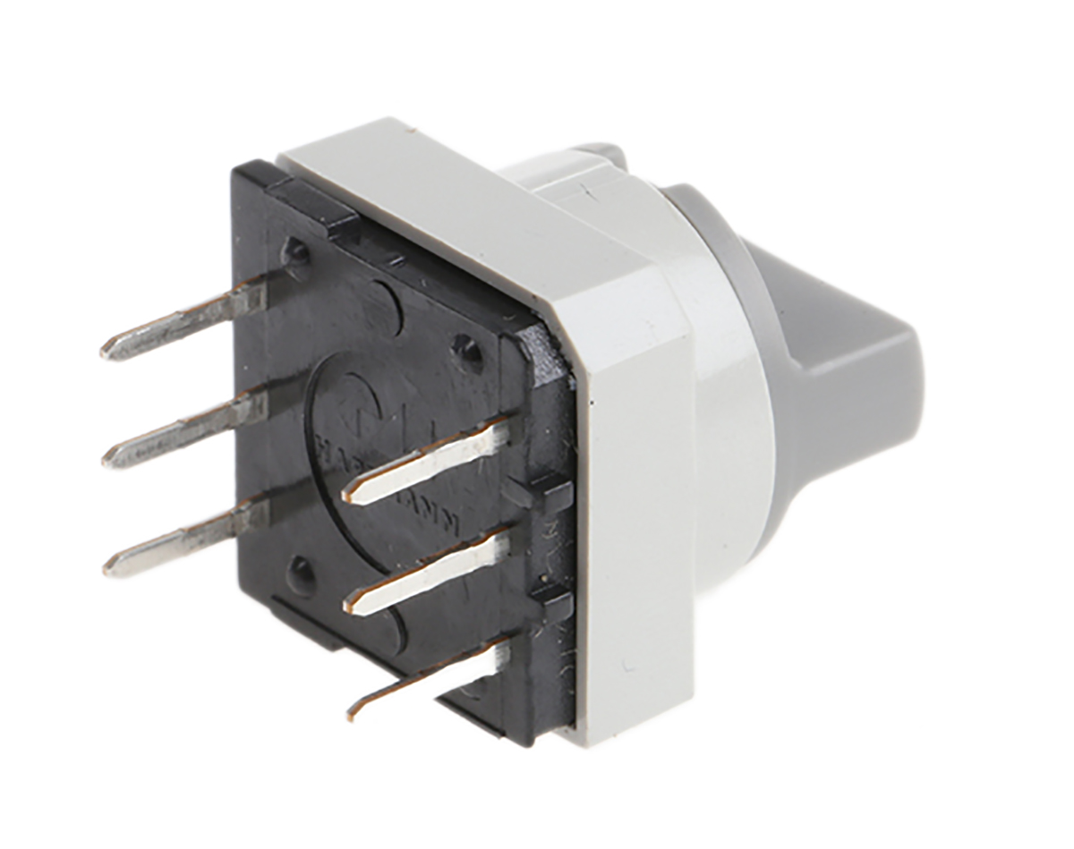 Hartmann 10 Way Through Hole DIP Switch, Segment Wheel Actuator