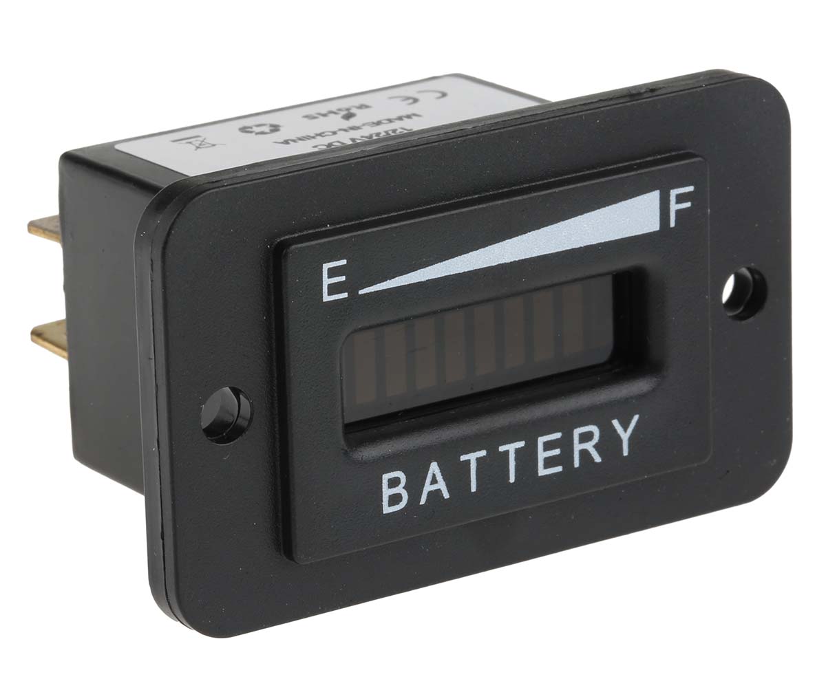 RS PRO Digital Voltmeter, LED Display