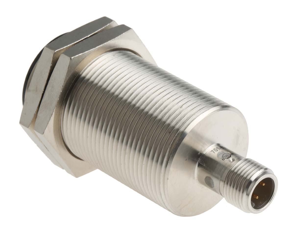 RS PRO Inductive Threaded Barrel Proximity Sensor, M30, 10 mm Detection, NPN NO, 10 → 30 V dc