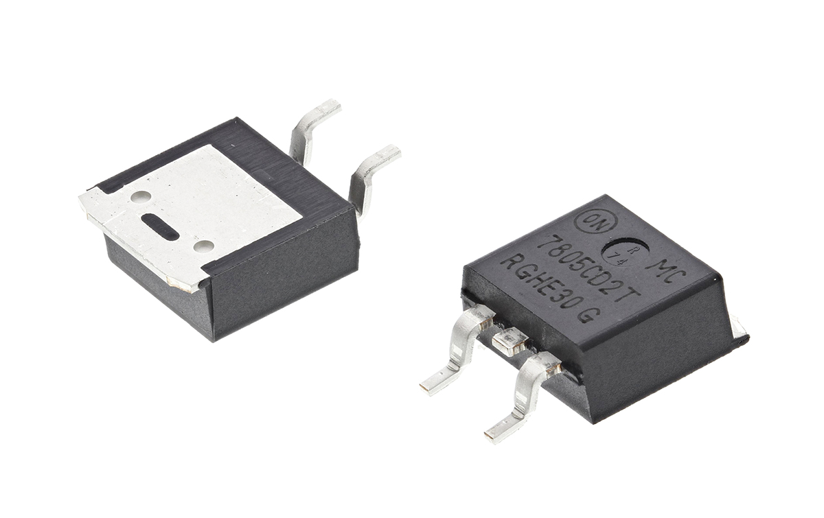 onsemi MC7805CD2TR4G, Voltage Regulator 35V 3-Pin