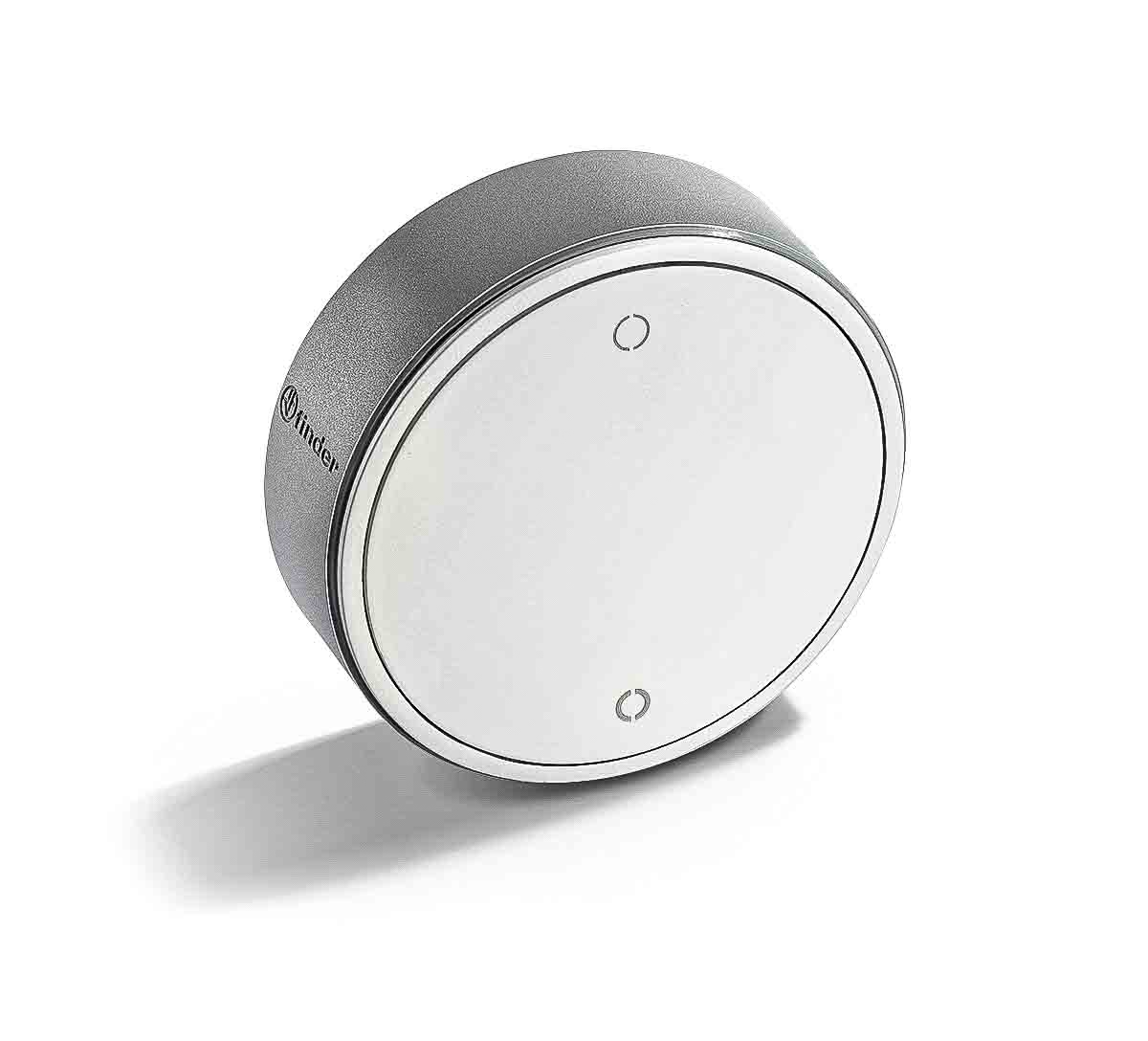 Finder White Smart Light Switch, 2 Way, 1Y