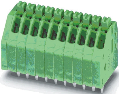 Phoenix Contact PTSA 0.5/11-2.5-Z Series PCB Terminal Block, 2.5mm Pitch, Through Hole Mount, 1-Row, Solder Termination