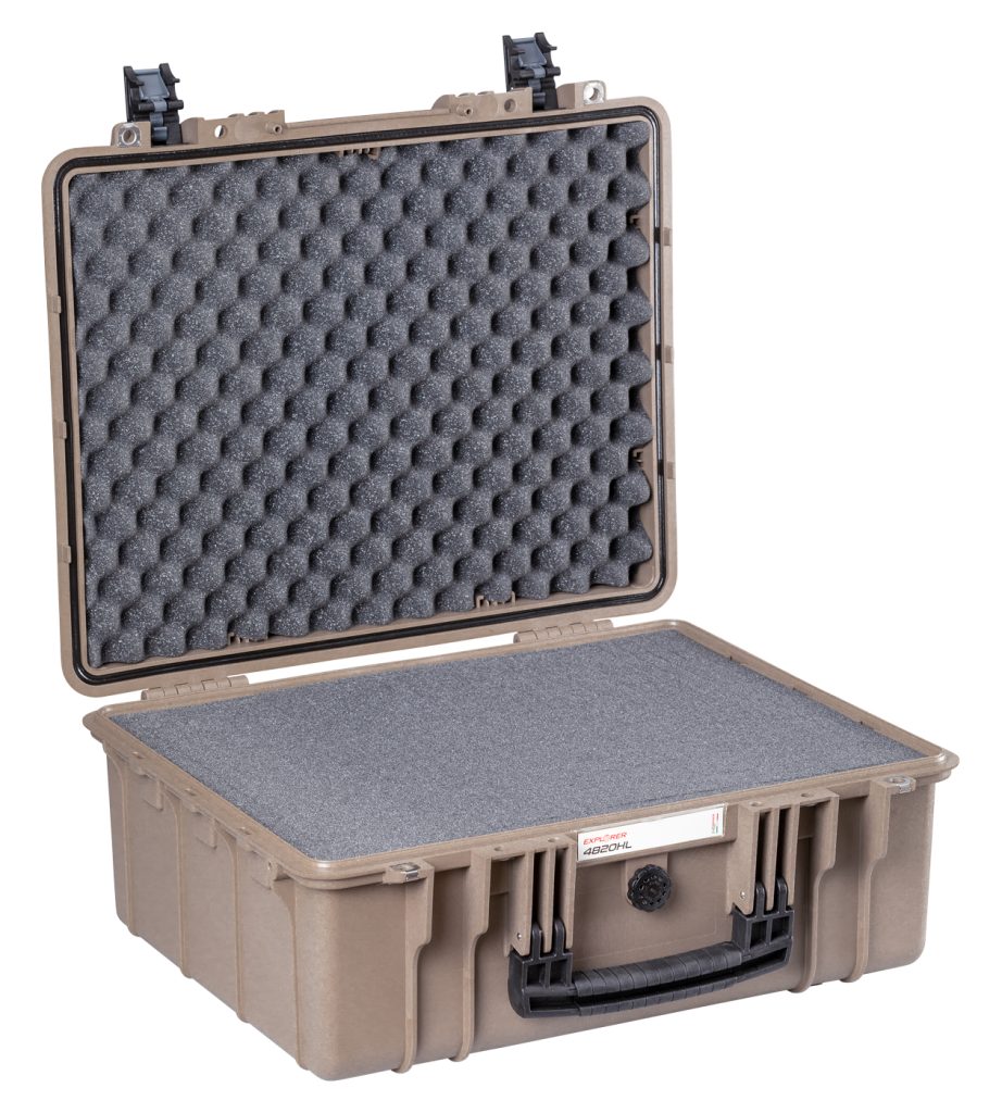 Explorer Cases 4820HL Waterproof Polymer Transit Case, 520 x 440 x 230mm