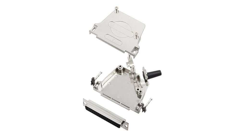 Encitech Connectors, 6355 Series D-sub Connector Kit For Use With Cable